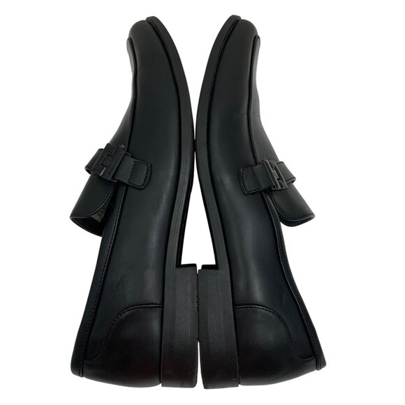 Perry Ellis Portfolio Mens Black Faux Leather Loafers Size 8.5 Style: Jimmy - Picture 7 of 8